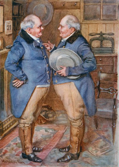 The Brothers Cheeryble, illustration for 